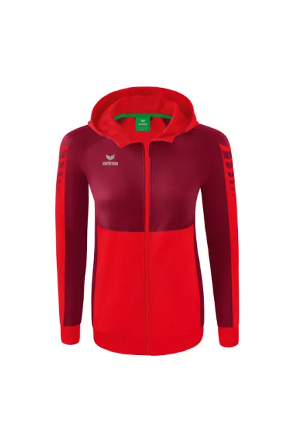 Veste de sport à capuchon pour femme Erima Six Wings