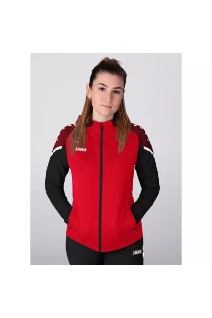 Veste à capuchon pour femme 100% polyester recyclé Jako Performance 