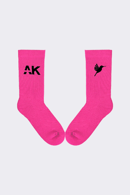 Chaussettes de football roses Alké