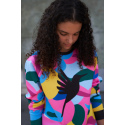 ALKE - Sweatshirt Kathrine - Matisse print