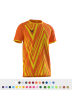 Maillot de Football FIRE Unisexe - 100% Polyester Recyclé