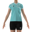 Women's Football Jersey Renaissance - 100% Polyester Recycled