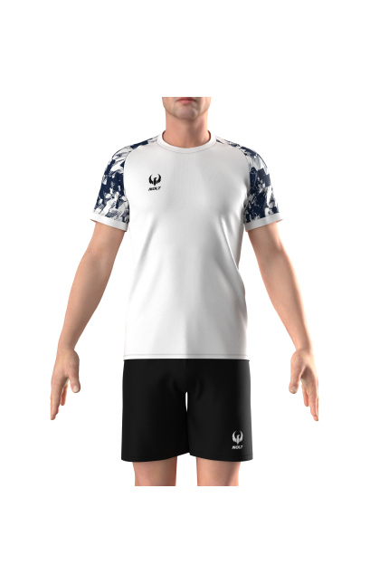 Maillot de Football FIRE Unisexe - 100% Polyester Recyclé